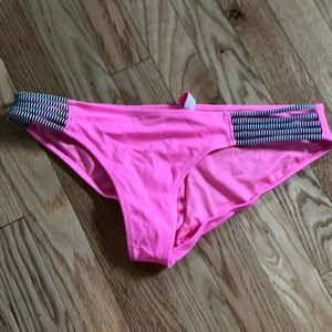 Pink bikini bottoms